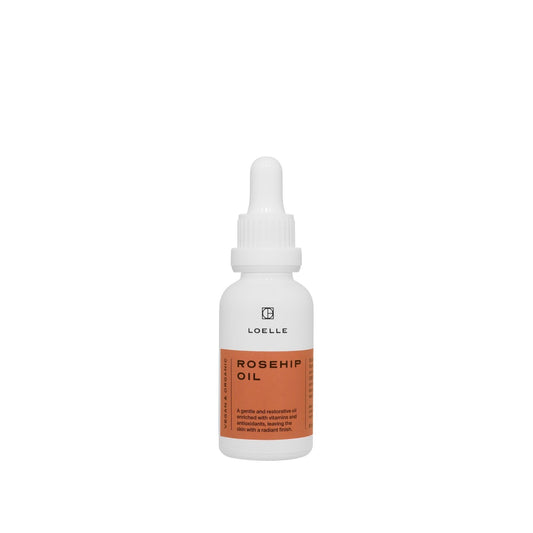 LOELLE Hagebutten Öl für reife Haut und Anti-Aging 30ml - Glasflasche