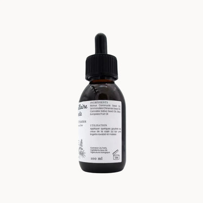 ATELIERS LA BRIQUE Stärkendes Haaröl mit Jojoba. Rizinus, Jojoba, Hanf 100ml - Zutatenliste