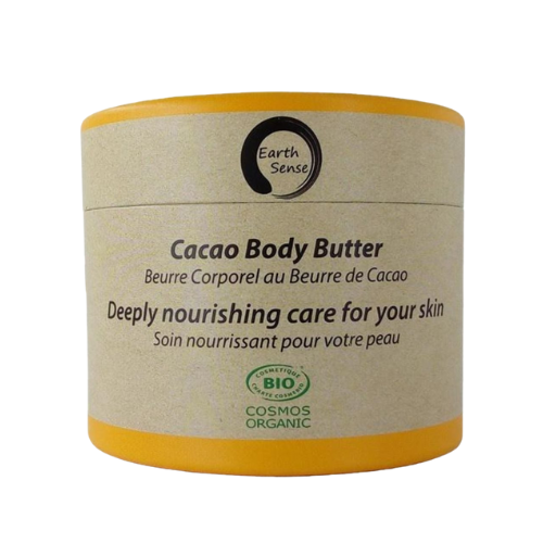 Earth Sense Bodybutter mit Kakaobutter Sheabutter, Kokosöl 200ml - Papierverpackung