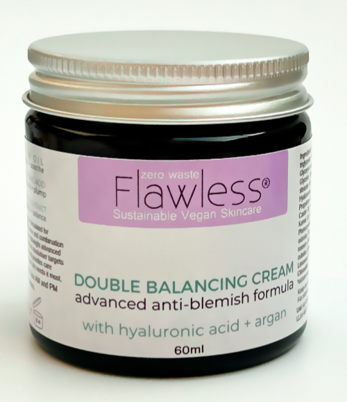 FLAWLESS Gesichtscreme mit Arganöl - Double Balancing Creme - Tigel 60ml