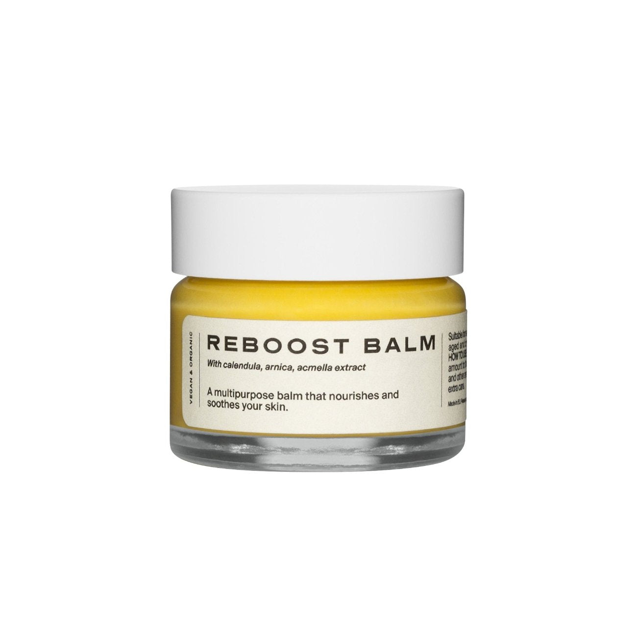 LOELLE Reboost Balm Mini 15ml Gesichtscreme mit Acmella - natürliches Boxtox - Tigel mini